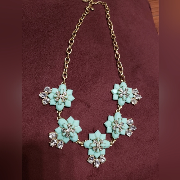 J crew necklace light blue - Picture 1 of 6